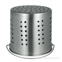 Large Capacity Stainless Steel Strainer Bucket